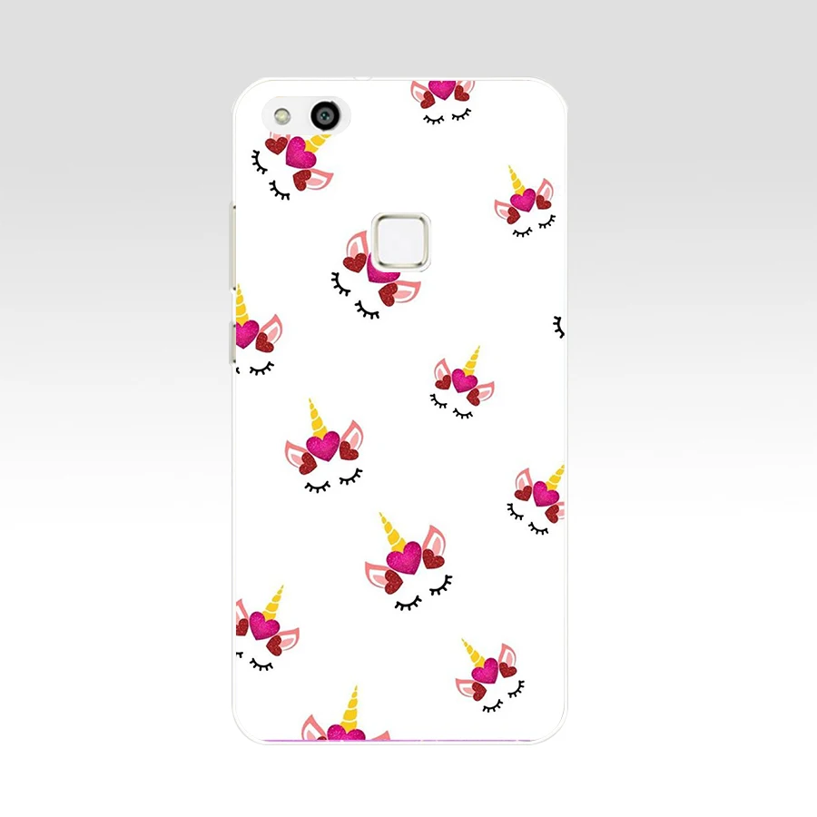 137FG Fat Unicorn On Rainbo Мягкий силиконовый чехол из ТПУ для Honor 9 10 huawei p10 lite y6 prime 2018 mate play p