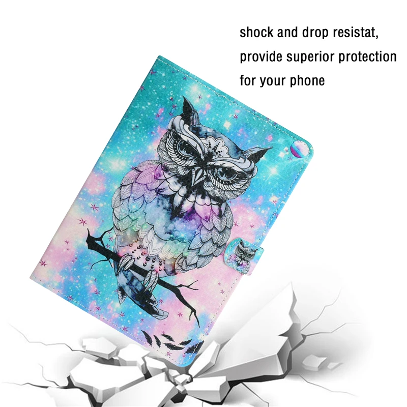 

Cover For Apple IPad Pro 11 inch 2020 2th Generation Cartoon Owl Leather Stand Case For Ipad Pro 11" 2020 Tablet Cover Case Capa