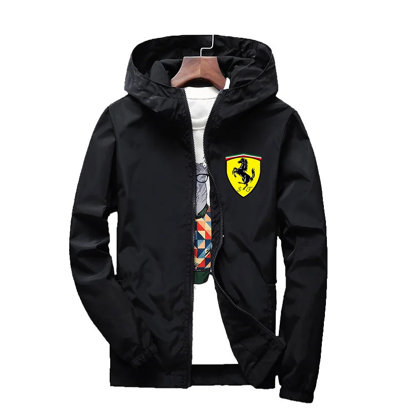 

2021 new men's windbreaker jacket, outdoor hooded jacket, oversize jacket, brand windproof men's jacket, casual sports jacket