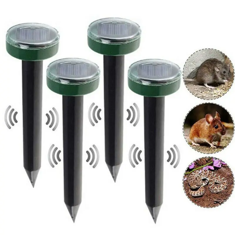 Ультразвуковой светодиодный Отпугиватель риса животных змеи крысы мыши |