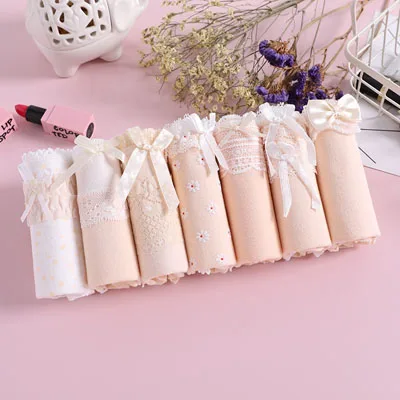 7Pcs/lot Underwear Women Seamless Panties Briefs Sexy Panties Women Lingeries Cueca Calcinha Shorts Underpant Girls Panty Ladies