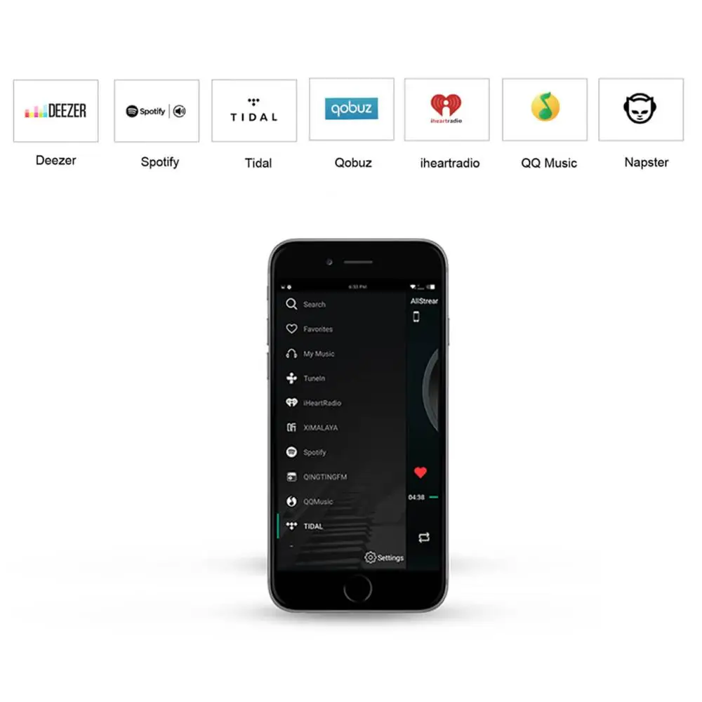 Up2Stream Pro WiFi и Bluetooth 5 0 HiFi плата аудиоресивера с spotify airplay dlna интернет радио потоковая