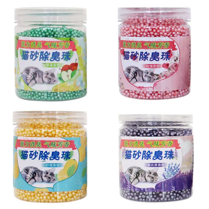 Дезодорирующий порошок для кошачьих туалетов домашних животных активированный