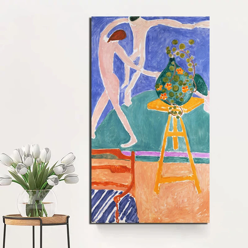 

Matisse Painting Dance Wallpaper Wall Art Canvas Painting Posters Prints Modern Painting Wall Picture For Living Room Home Decor