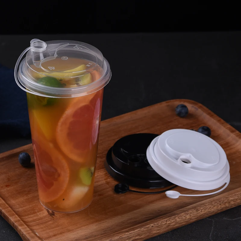 Высококачественные толстые прозрачные пластиковые стаканчики 50 шт. 500 мл 700