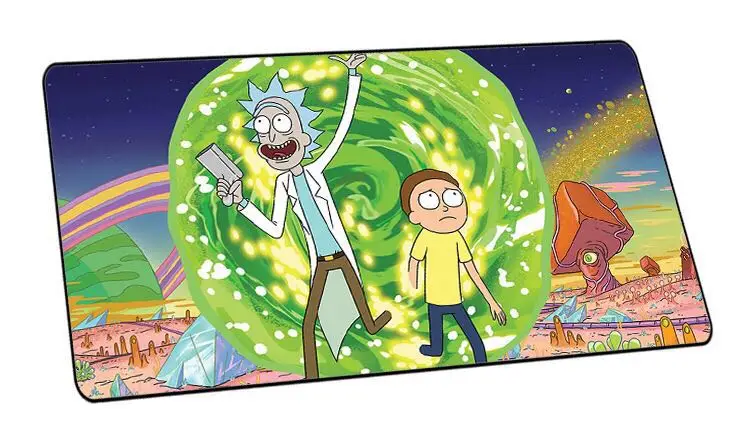 700*300*2 размер мультяшный Стиль Коврик для мыши Противоскользящий натуральный