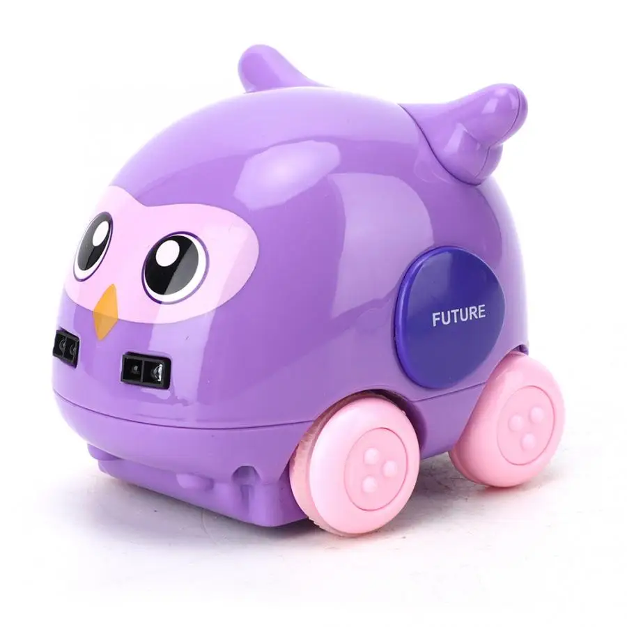 1/32 мульти Функция мультфильм сова RC автомобиль милые животные светильник звука