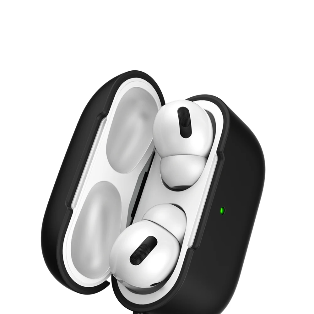 Жесткий противоударный чехол для Airpods Pro Bluetooth-наушников защитный s | Электроника