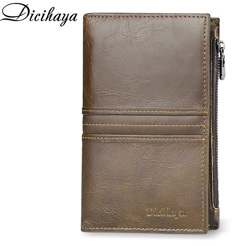 Обложка DICIHAYA для паспорта держатель ID визитной карточки мужская из натуральной