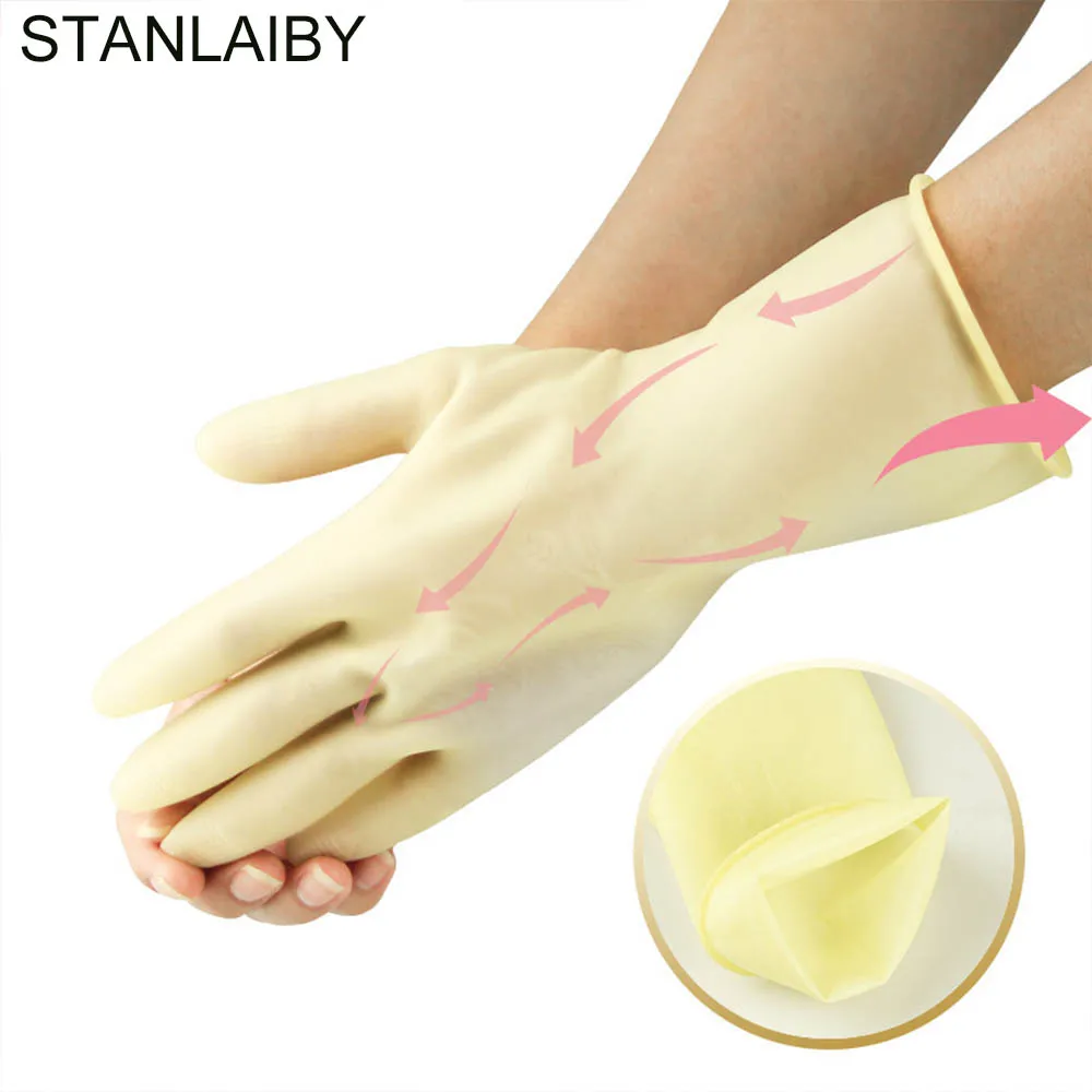 

1 пара, Многоразовые водонепроницаемые резиновые перчатки для дома