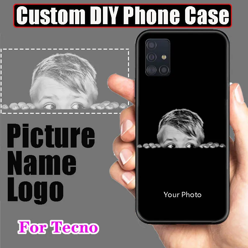 DIY Custom чехол для телефона для Tecno Camon 15 11 12 air Spark 2 см CA6 3 4 Spark3 Spark4 AIR Plus Spark2 Power 4 Pro Pova Cover
