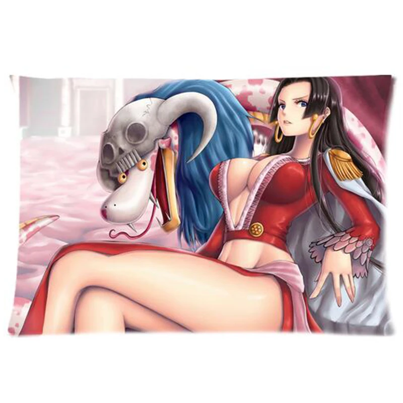 Слитный аниме персонажи сексуальная девушка нами и ширахоши Подушка Боа Хэнкок