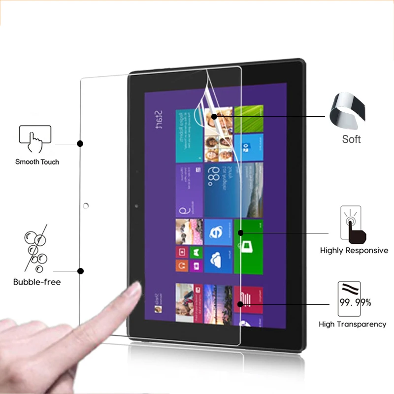 

High quality Ultra HD LCD Anti-Scratches Screen Protector Film For Dell Venue 10 Pro 10.1" tablet Glossy protective films