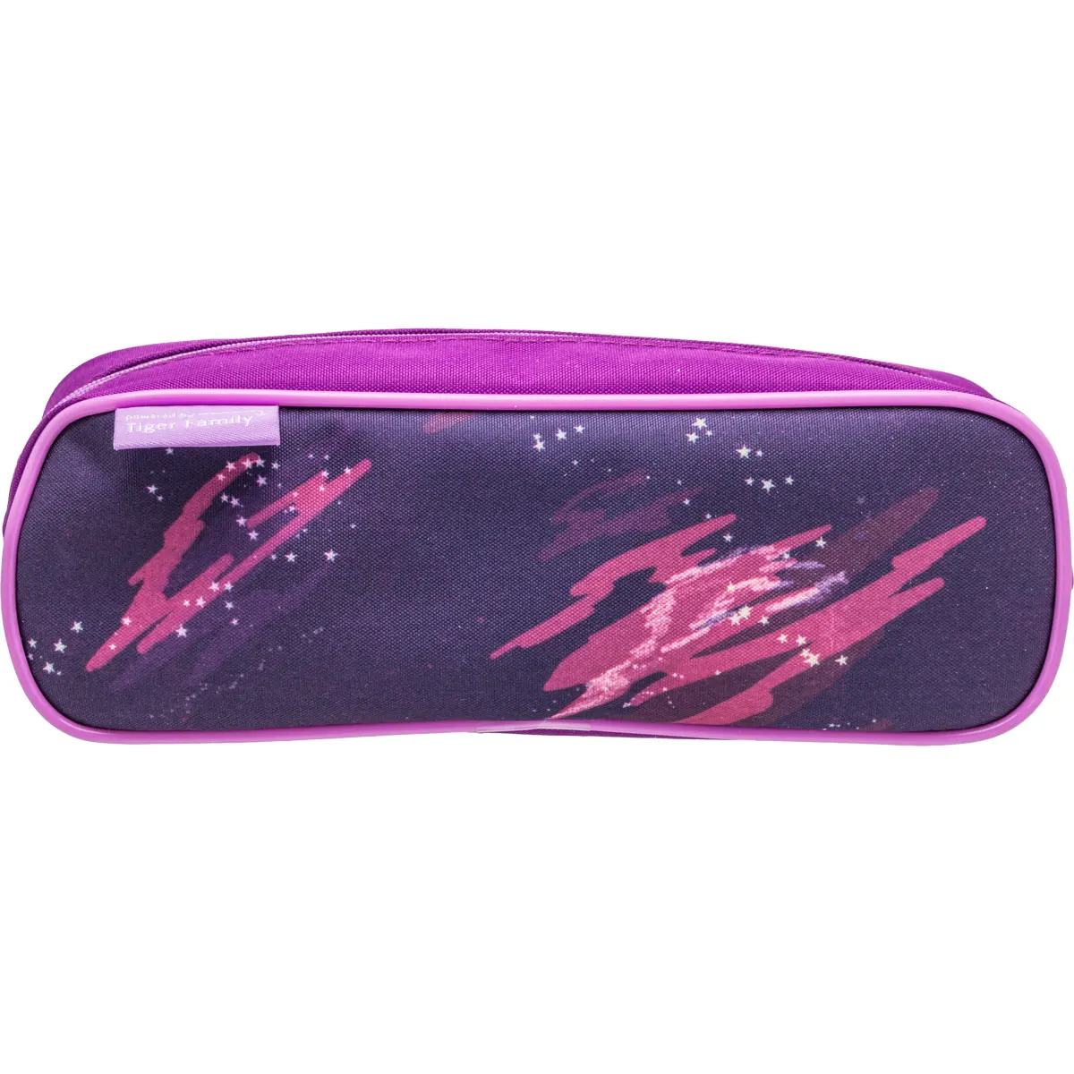 Пенал на молнии TIGER ENTERPRISE FLUFFY KITTEN без наполнения фиолетовый для девочек|Пеналы| |