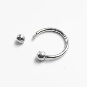 Пирсинг из серебра 925 пробы, украшение для пирсинга в европейском и американском стиле, для бровей, губ, пупка