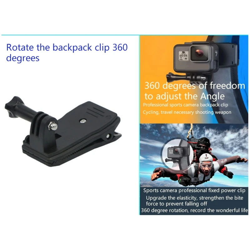 

61 in 1 Action Camera Outdoor Sports Accessories Kit for Hero 9 8 7 6 5 Session, Basic Bundles for Photography