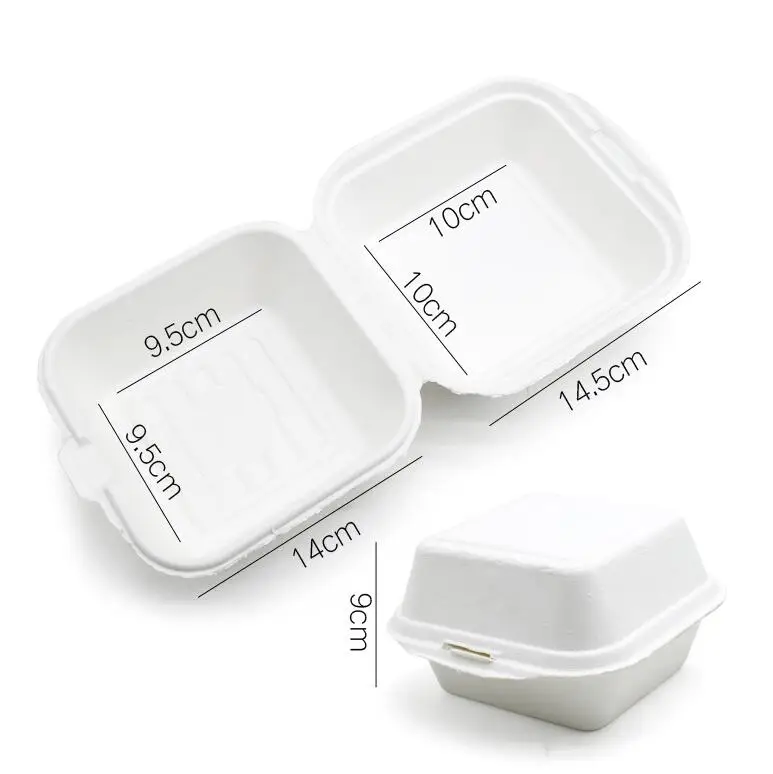 50 шт./лот маленькая коробка для кексов 4/5 дюймов бумажная торта вечерние упаковка