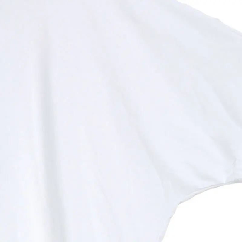 XITAO хип хоп принт неровная длинная футболка рукав летучая мышь с буквенным