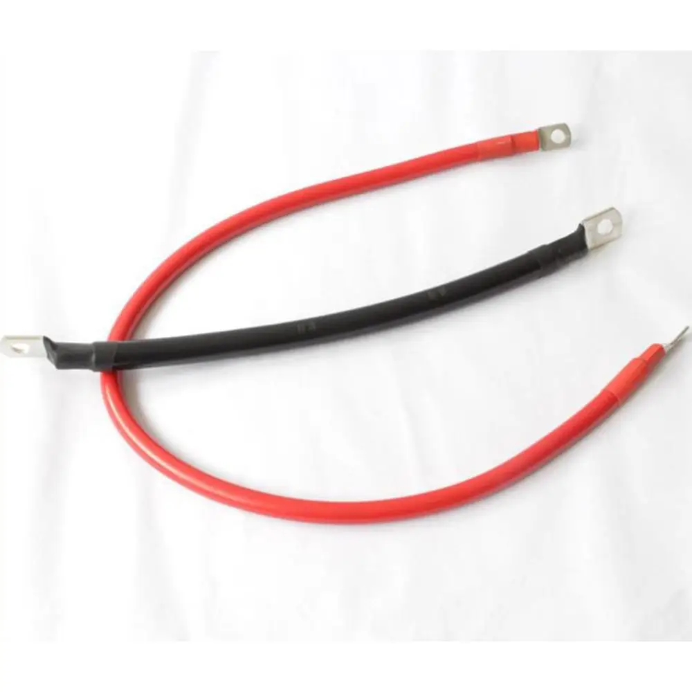 Кабель заземления аккумулятора 5AWG 2 шт. 12 В комплект клемм для медный провод