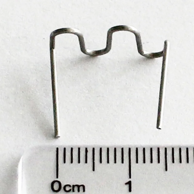 

Wholesale 1000pcs 0.8mm Steel Wave Staples For Plastic Repair