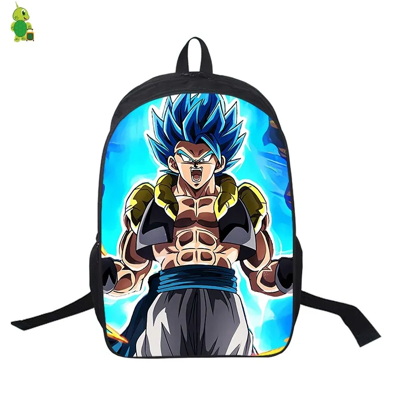 15 Dragon Ball Супер Broly рюкзак с Гоку мультфильм школьные сумки для подростков девочек мальчиков ноутбук рюкзак для женщин мужчин Дорожная сумка на плечо - Цвет: 15