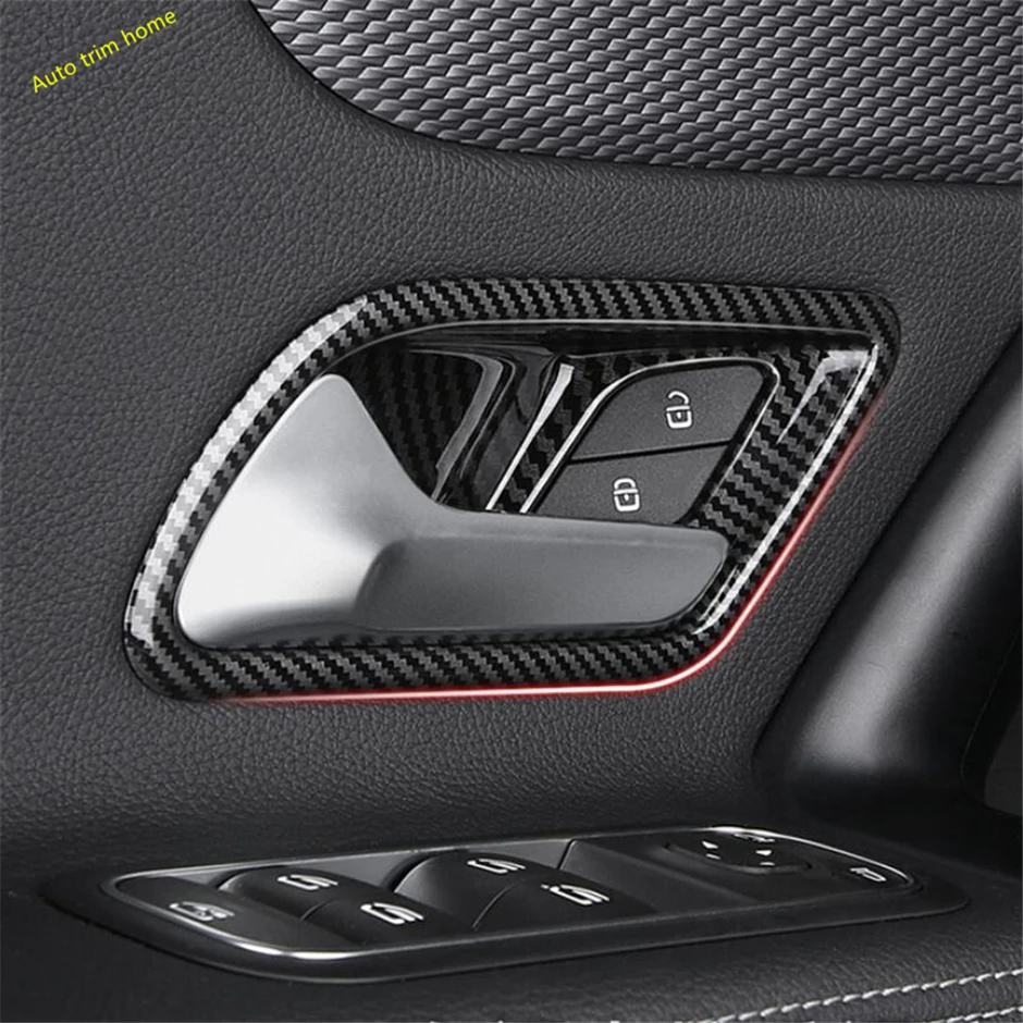 

Carbon Fiber Look Air AC / Lift Button Panel Cover Trim For Mercedes-Benz A Class W177 A200 A220 2019 - 2021 Car Accessories