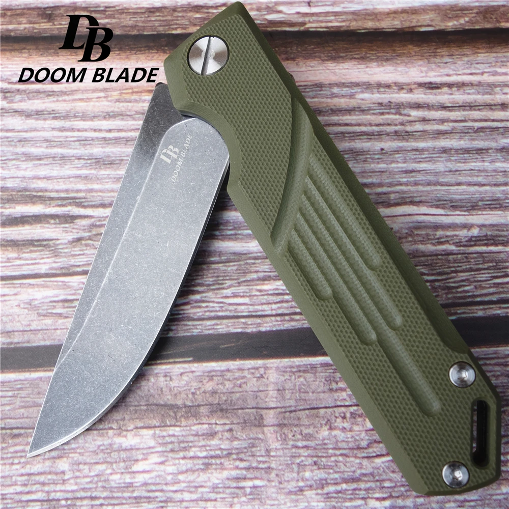 7 9 &quotFH11 60 61HRC ножи с шарикоподшипником фотоэлементов D2 стальные складные G10