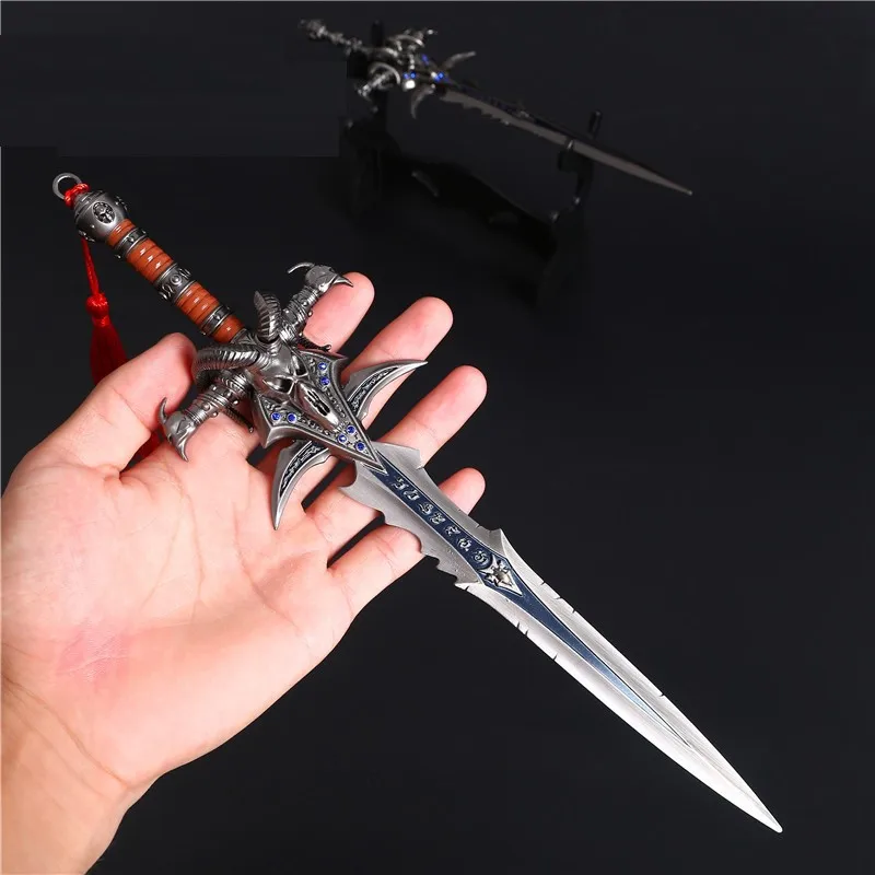 30 см модель игрового оружия World Of Warcraft ч Кинг Frostmourne меч из сплава изысканный