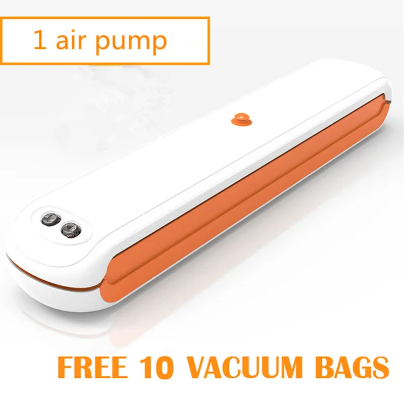 cute gift kitchen home office use smart vacuum sealing machine vacuum food sealers home appliances electric machine for storage free global shipping