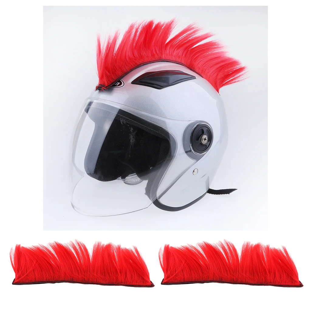 2 шт. парик для мотоцикла в стиле панк|Шлемы| |