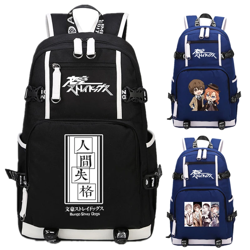 

Anime Bungo Stray Dogs Backpack Bag Student Bookbag Rucksack Student Schoolbag Bag Travel