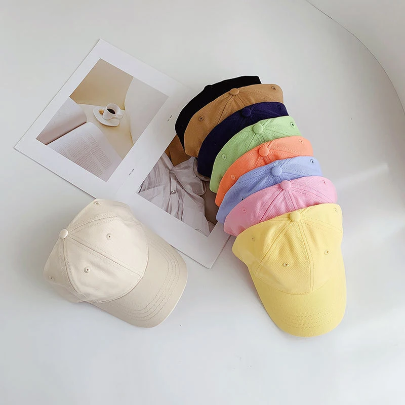 Бейсболка для мальчиков и девочек Регулируемая Кепка от солнца в стиле хип хоп