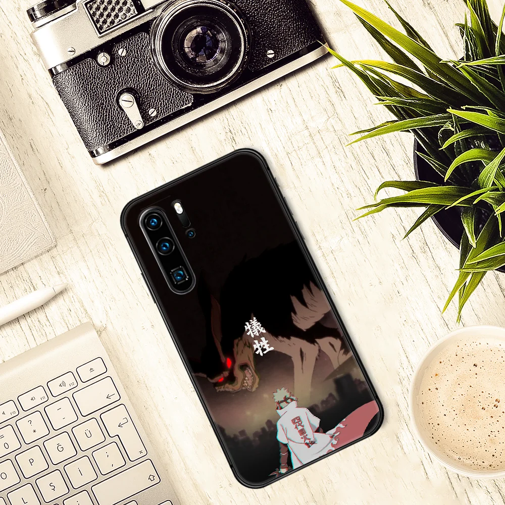 

N-Naruto Phone Case For Huawei P Mate 10 20 30 40 Lite Pro smart Z 2019 nova 5t black Funda Silicone Cover Painting Hoesjes