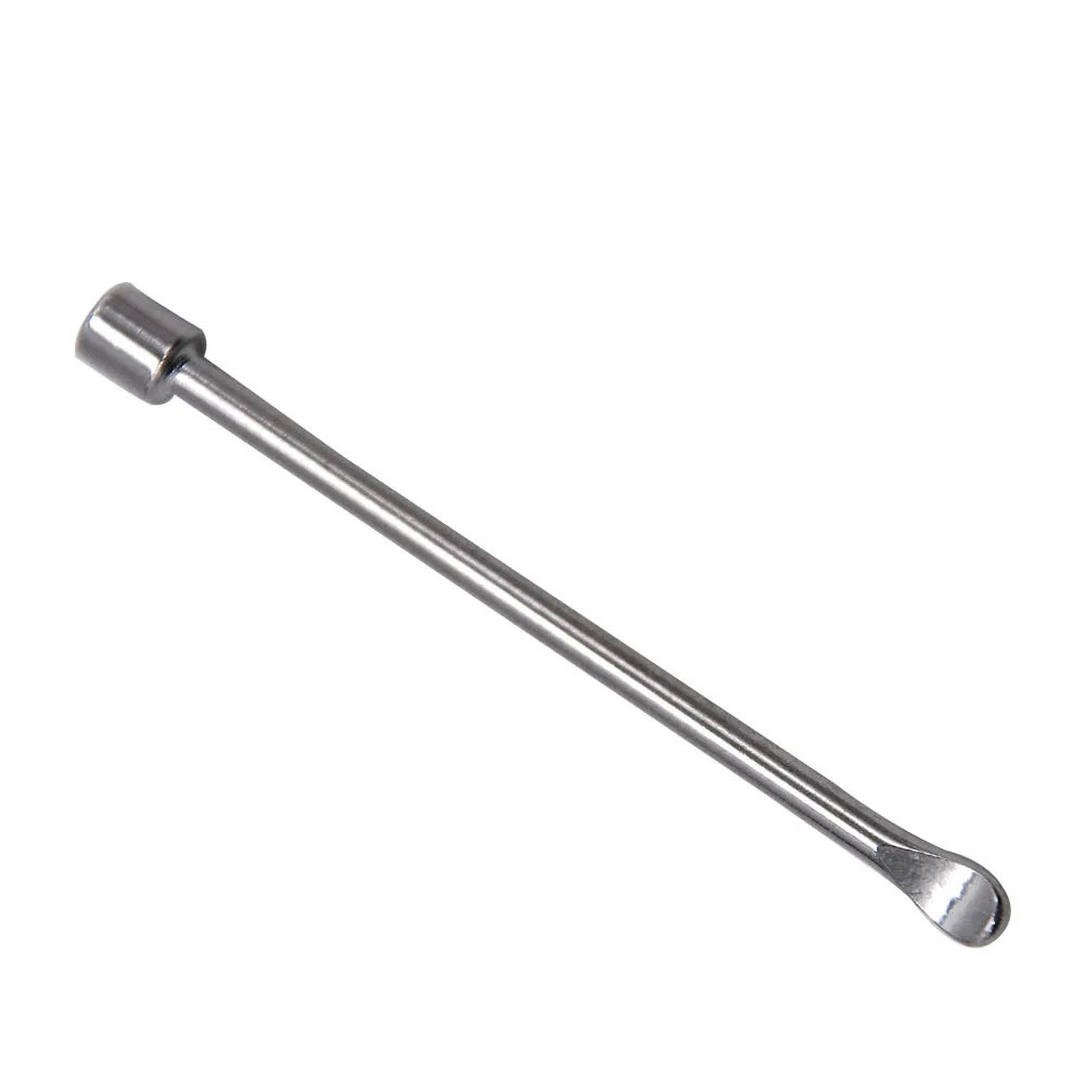 Титановая Ложка для ногтей из нержавеющей стали 58 мм светильник легко носить с