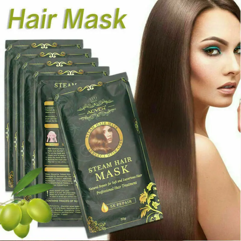 35 г кондиционеры для женщин с подогревом Паровая маска лечения волос кератиновым