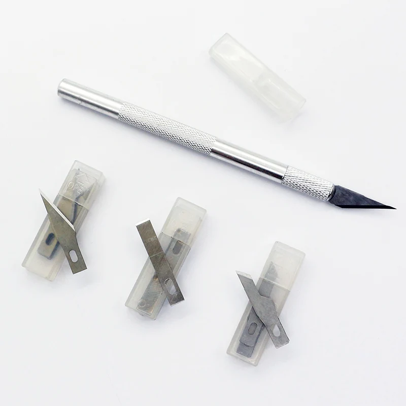 Нескользящий металлический нож для скальпеля набор инструментов резки гравюра