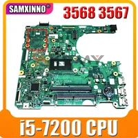 for dell 3568 3567 laptop motherboard with sr2zu i5 7200 cpu ddr4 15341 1 91n85 cn 0dkk57 0dkk57 dkk57 mainboard 100 tested