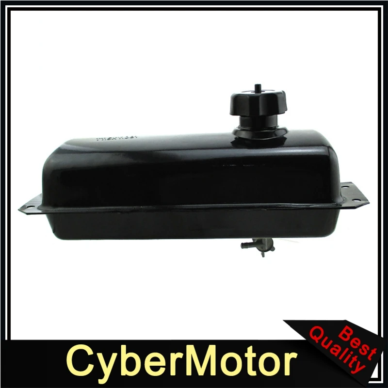 

Steel Fuel Gas Tank With Cap Petcock For 110cc Go Kart Dune Buggy Kandi Sunl Roketa 110GKG-2 45FM5 49FM5-E 110GKT