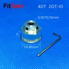 Ремень ГРМ GT2 FitSain-2GT, ширина 40T, 10 мм, синхронное колесо, среднее отверстие 56810 мм, шкив из алюминиевого сплава