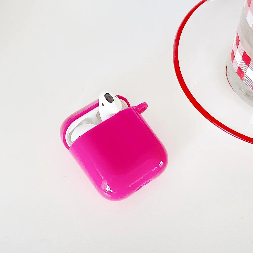 

100Pcs Jelly Candy Color Earphone Case For Apple Airpods Pro Cases Wireless Earphone Cover For Airpods 2 1 Headset Soft TPU Box