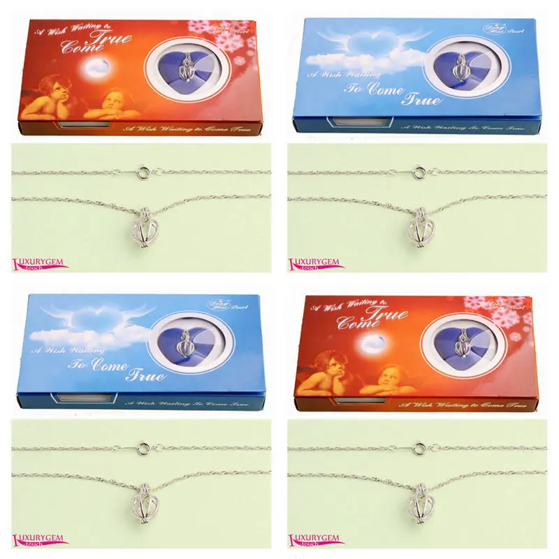 Натуральная устричная жемчужное ожерелье подвески ювелирные изделия 1 комплект