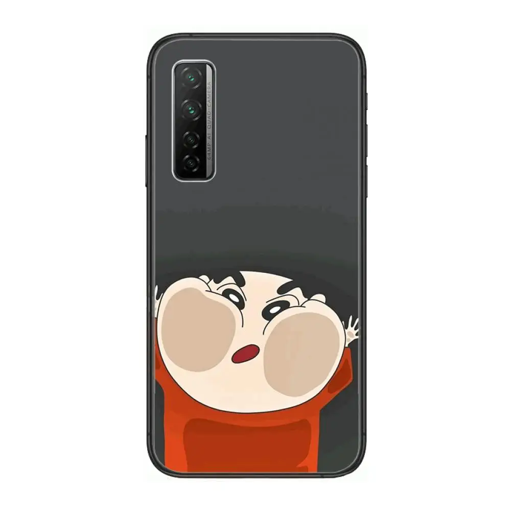 

Boutique Cute Boy Phone Case For Huawei Nova 2 3 4 5 6 7 8 SE i E Pro Lite Black Etui Coque Painting Hoesjes comic fashion