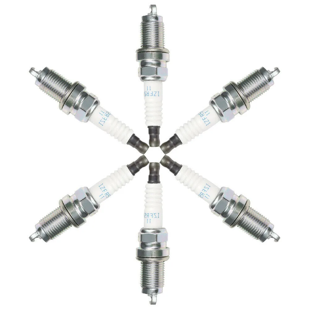 6 шт. новые оригинальные свечи зажигания для Honda Iridium 9807B-5517W IZFR5K11 J35A6 9807B 5517W