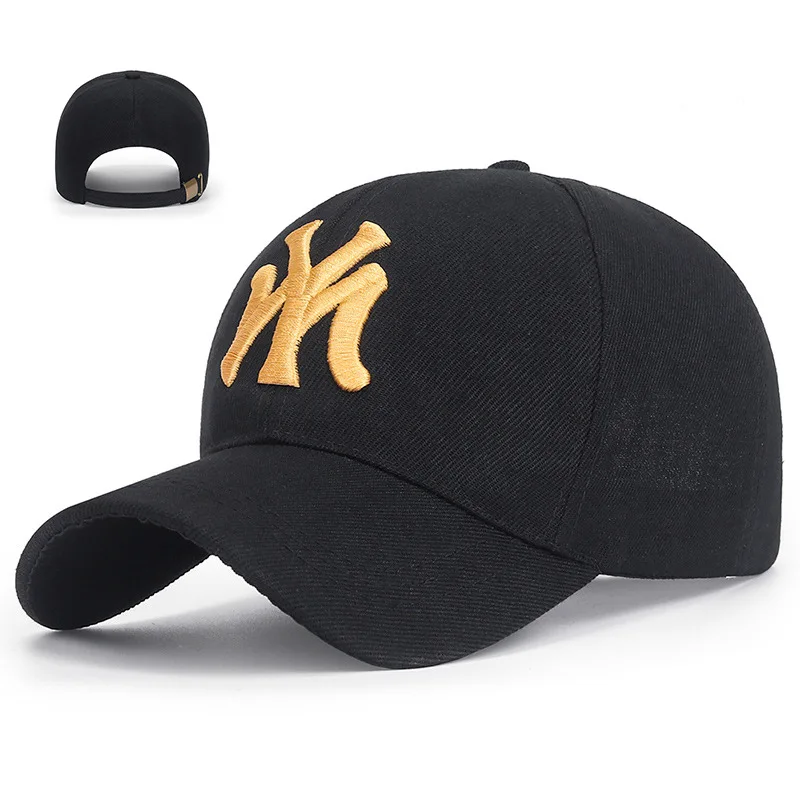 

NY Embroidery Letter Baseball Caps Snapback Peaked Cap Streetwear Hip Hop Hat Couple Outdoor Sunshade Bone Hats Casquette Gorras