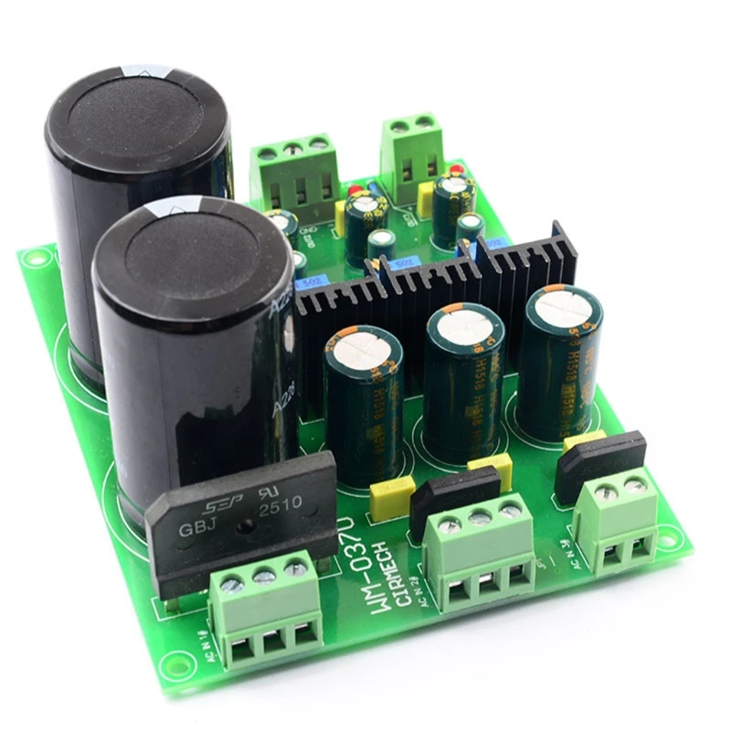 

Positive And Negative Rectifier Filter Dual Power Supply Board LM317 LM337 Multi-channel Precision Adjustable Rectifier