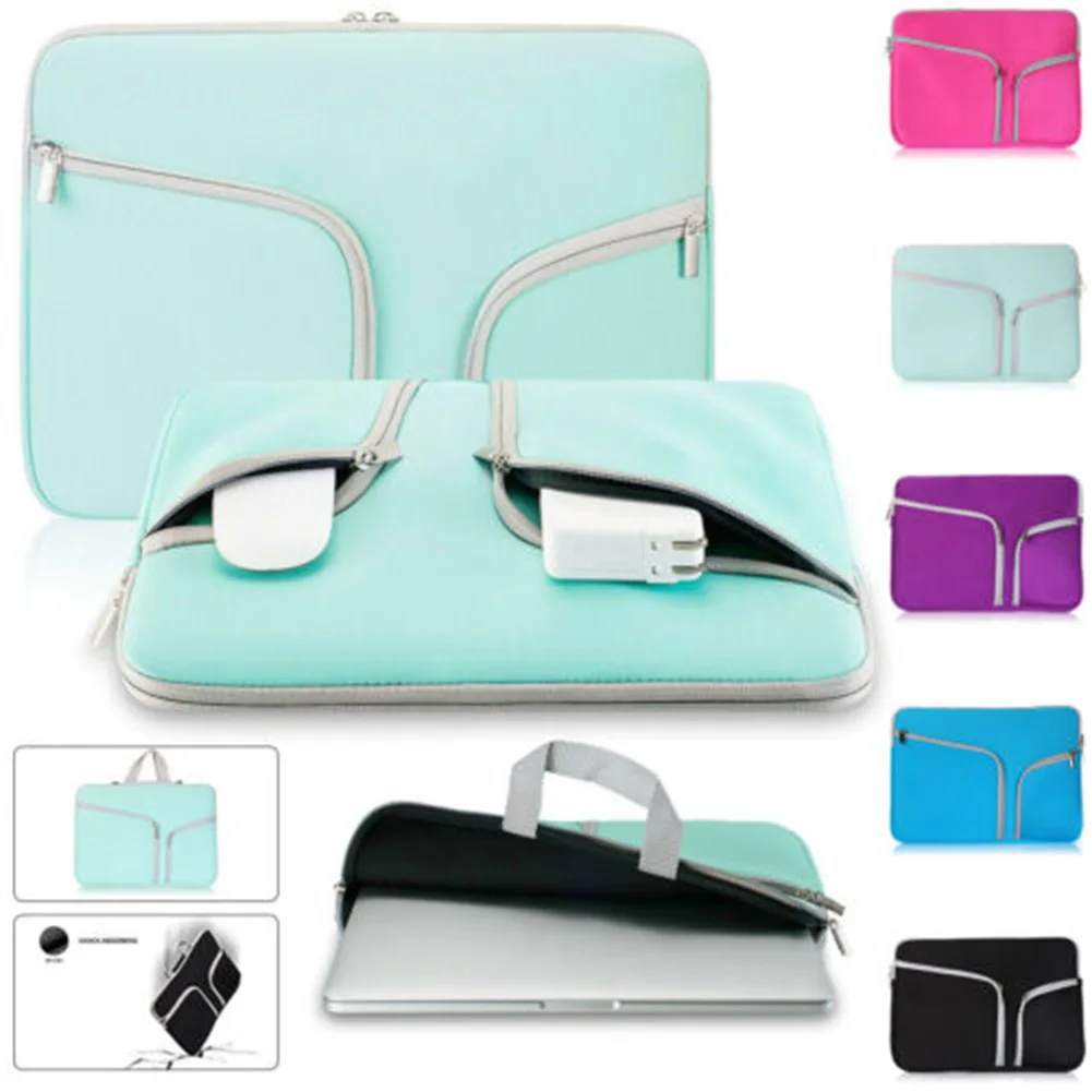 

Laptop Protective Bag Pouch Case Casual Notebook Carry Handbag for MacbookAir/ Pro/ Retina d88