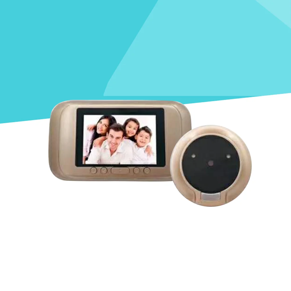 

3,5-дюймовый цифровой дверной глазок, глазок с углом обзора 3,5 градусов, дверной глазок с отверстием для глаз, ночное видение, домашний дверно...