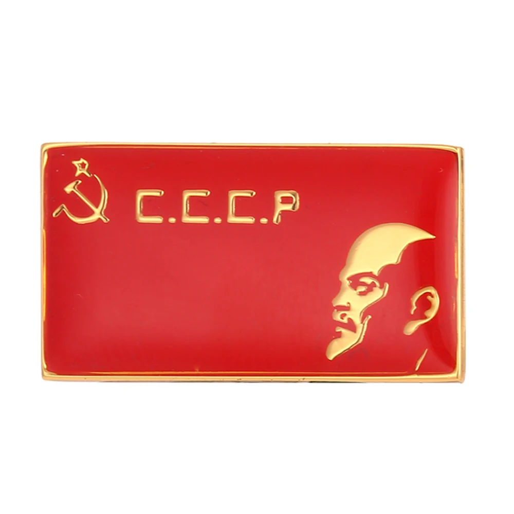 3 шт. костюм СССР русский серповидный Флаг значок Ленин классика CCCP военный Второй мировой войны брошь в виде Красной звезды на булавке