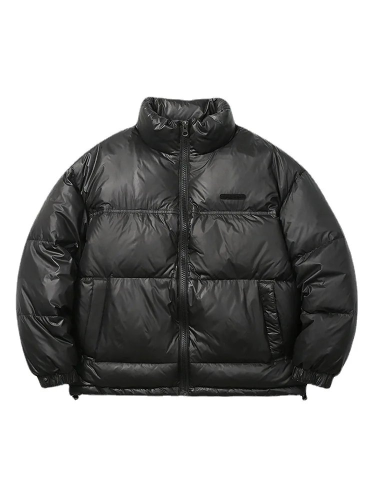 CGC Winter Short Jacket Women 2022 Solid Down Cotton Padded Parka Female Loose Warm Coat Women Winter Casual Outwear All-match