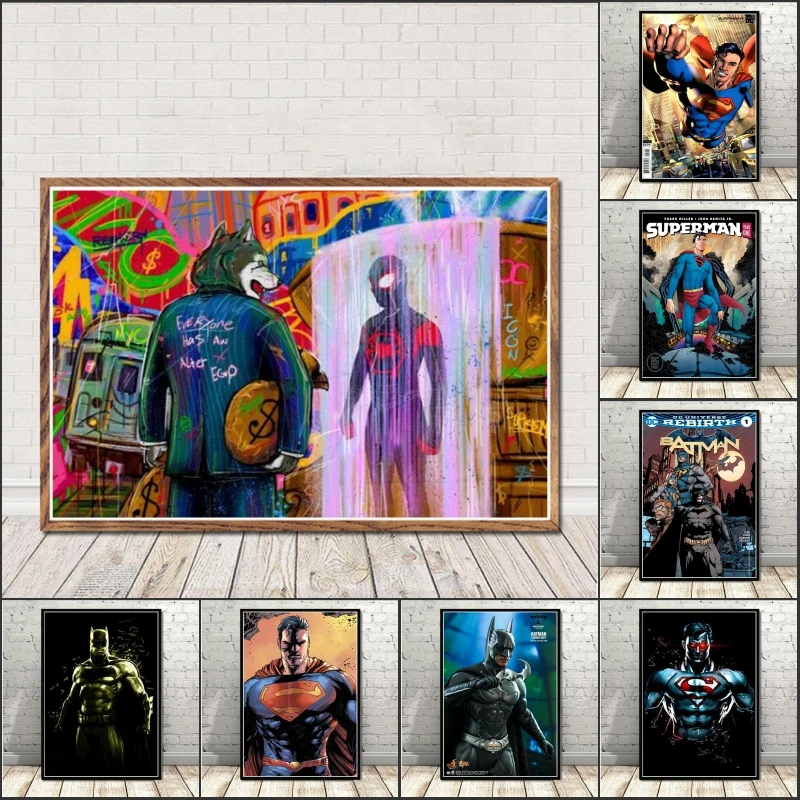 

Marvel Superhero Avengers Poster Iron Man HD Canvas Painting Wall Art Decoration Picture Living Room Home Decoration